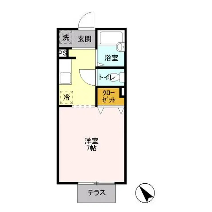 エンドレス 1階階 間取り