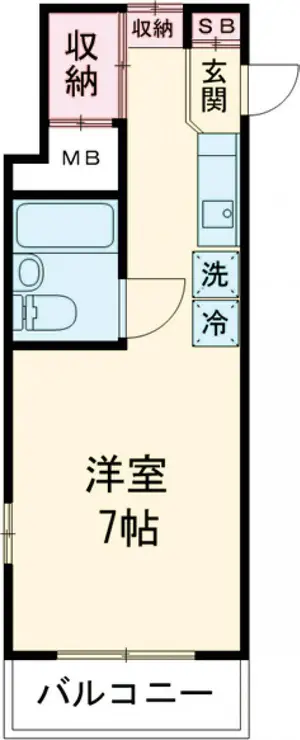 ライブトピア子安 1階階 間取り