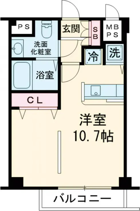 メインステージときわ台 2階階 間取り