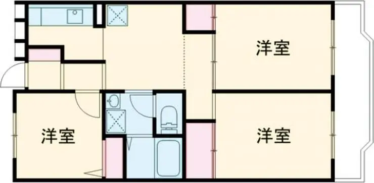 グレース美堀 1階階 間取り
