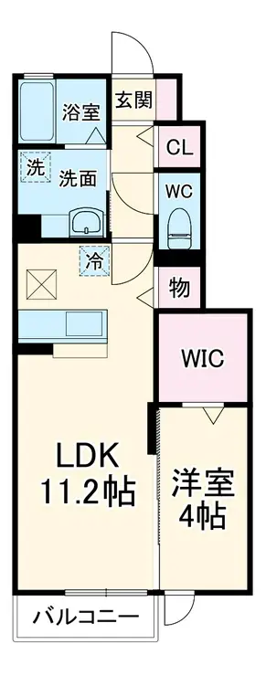 カンパニュラ 1階階 間取り