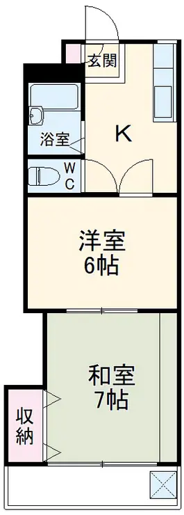メゾン西山 2階階 間取り