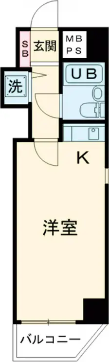 日神パレス中野 3階階 間取り