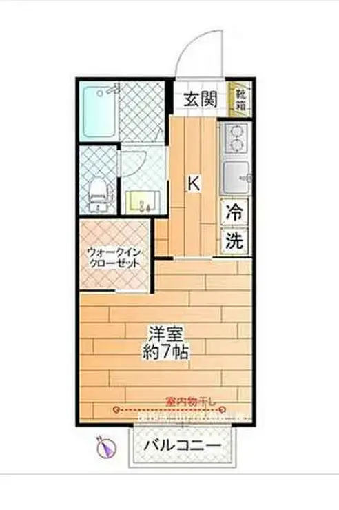 サクシード 1階階 間取り