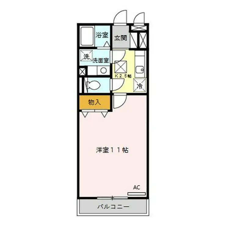 ガーデンヴィラ豊田 1階階 間取り