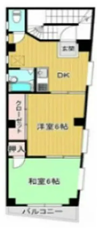 和進ビル 4階階 間取り