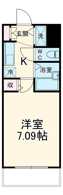 GROWS横浜妙蓮寺 1階階 間取り