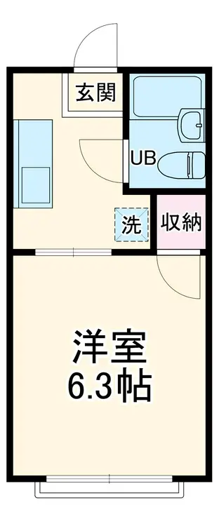 ジュネスホープ 1階階 間取り
