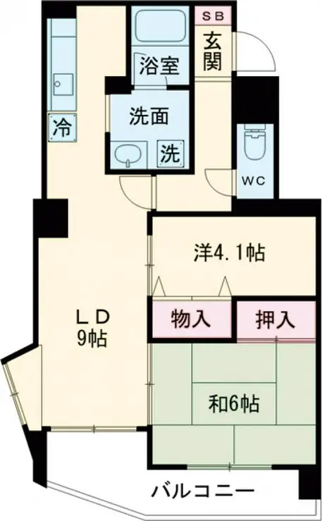 ストークマンション 3階階 間取り