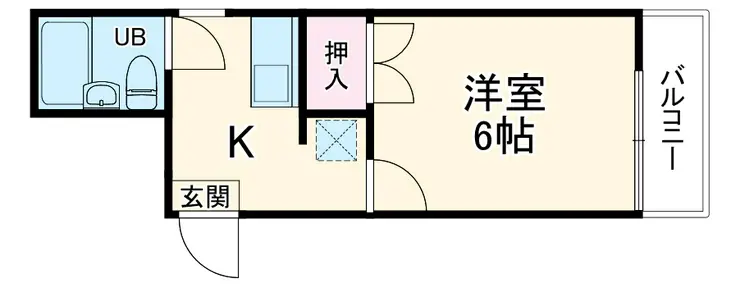 ストークハイツ田口 1階階 間取り