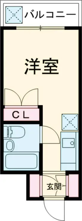 ドムス千代田 3階階 間取り