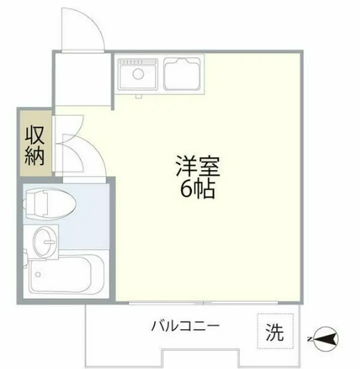 ドム三軒茶屋 3階階 間取り