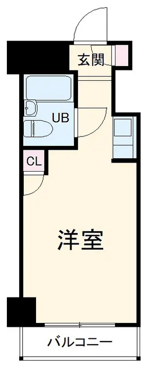 TOP横浜吉野町 5階階 間取り
