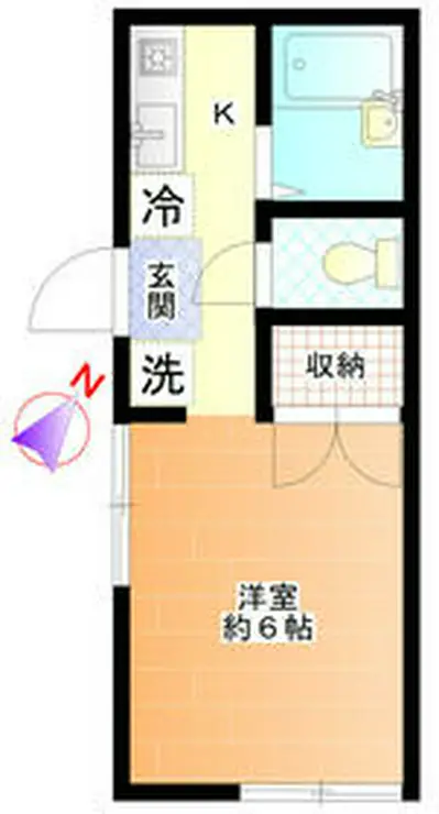 暁ガーデン 2階階 間取り