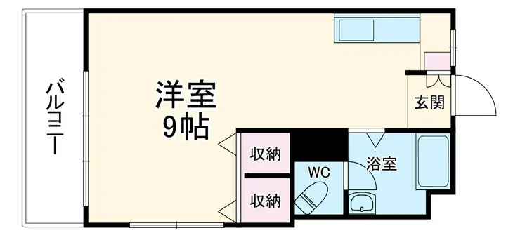 日吉第三コーポA棟 3階階 間取り