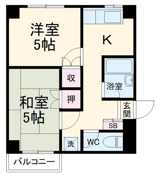 アビラ淵野辺 3階階 間取り