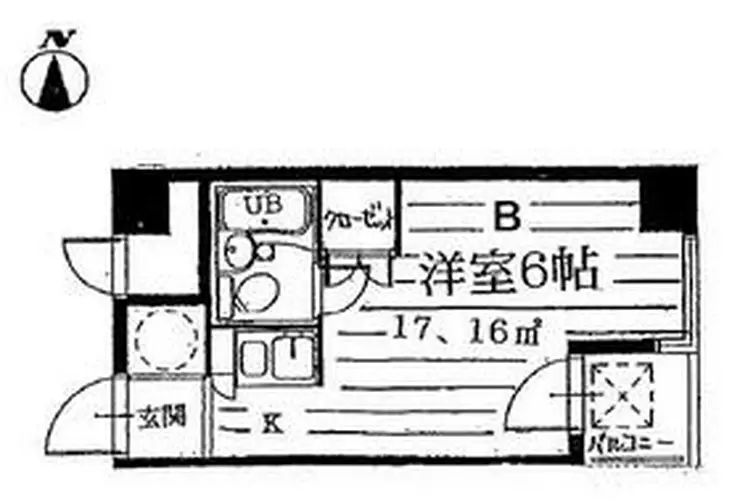 ウィルビラワン 5階階 間取り