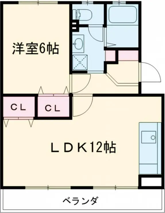 ポプラヶ丘コープ5号棟 4階階 間取り