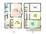 近鉄名古屋線 白子駅 徒歩17分 2階建 築37年
