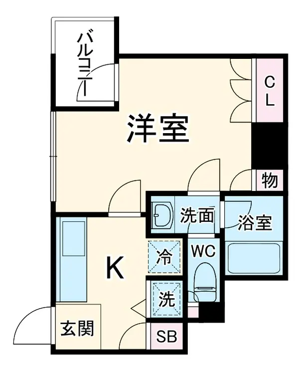 パティオス11番街 2階階 間取り
