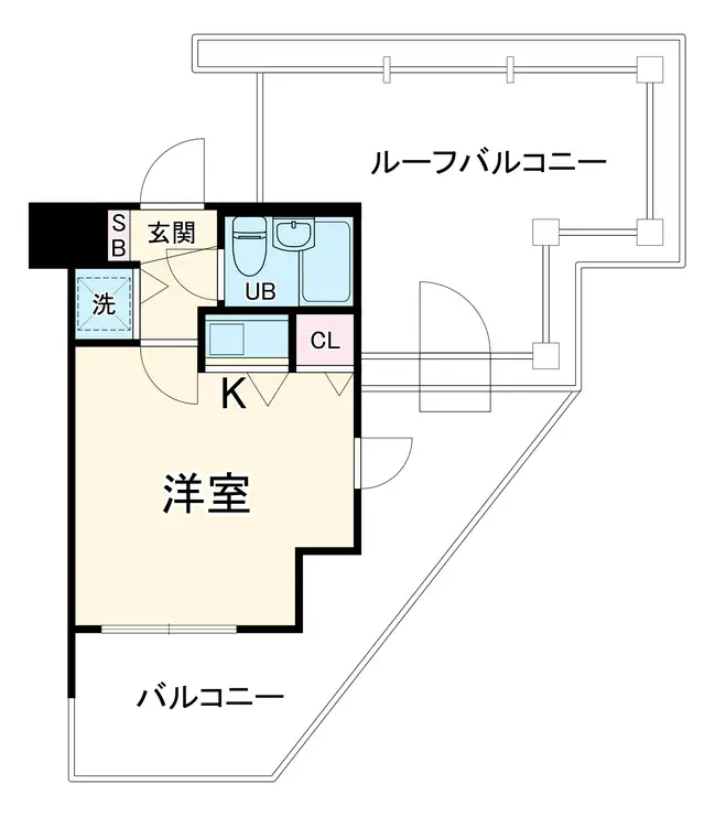 クリオ藤が丘壱番館 3階階 間取り