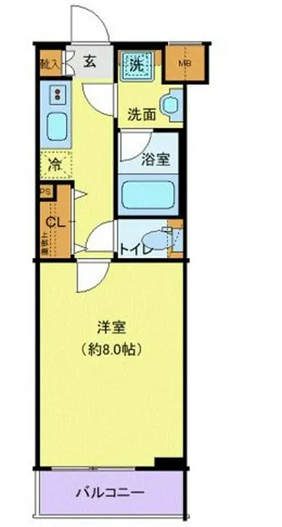 プレール・ドゥーク高井戸 2階階 間取り