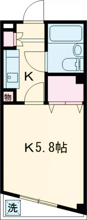 リーフガーデン 4階階 間取り