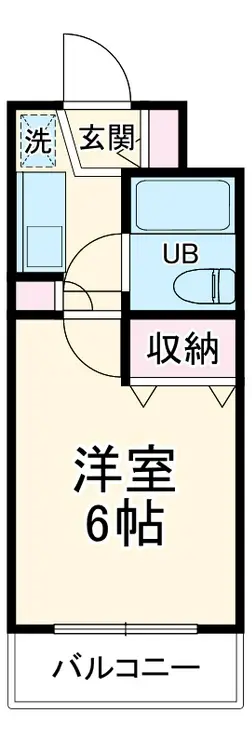 メインステージ大倉山 2階階 間取り