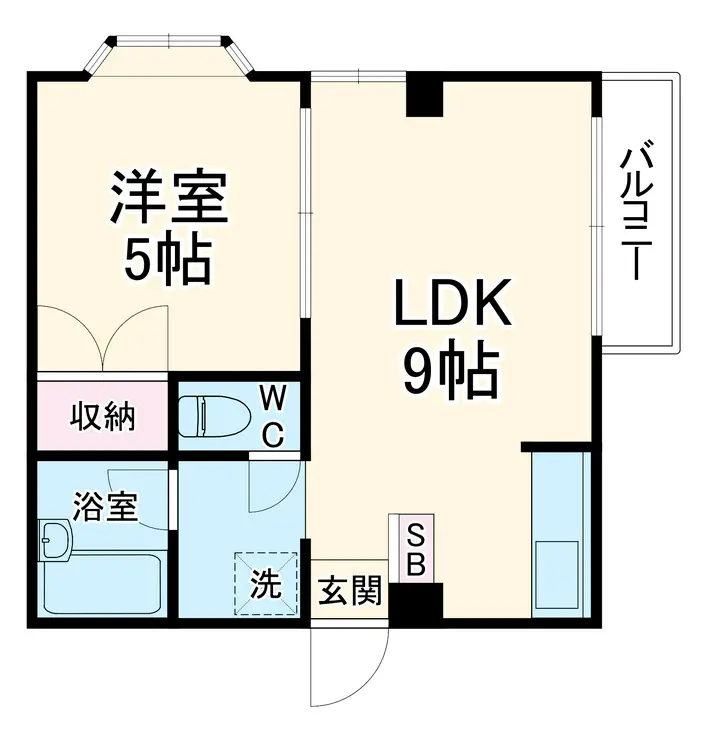 メゾンマイネ 3階階 間取り