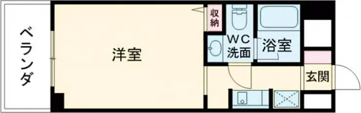 イリップス船堀 10階階 間取り