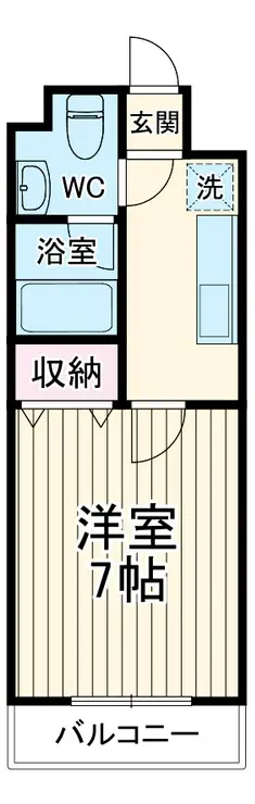 第5ベルビュー 4階階 間取り