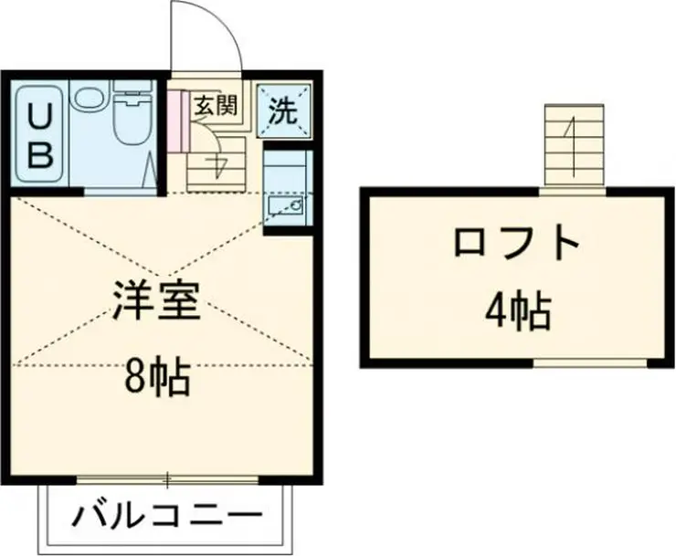 コーポSATHO-A 2階階 間取り