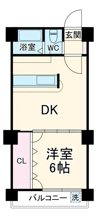 田園ハイツ藤が丘 5階階 間取り