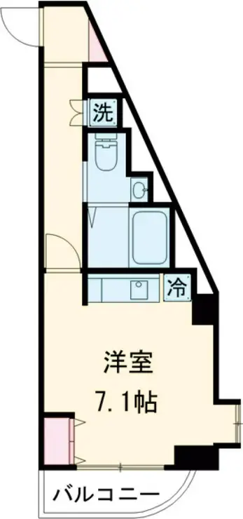 クレアシオン目白通り 2階階 間取り