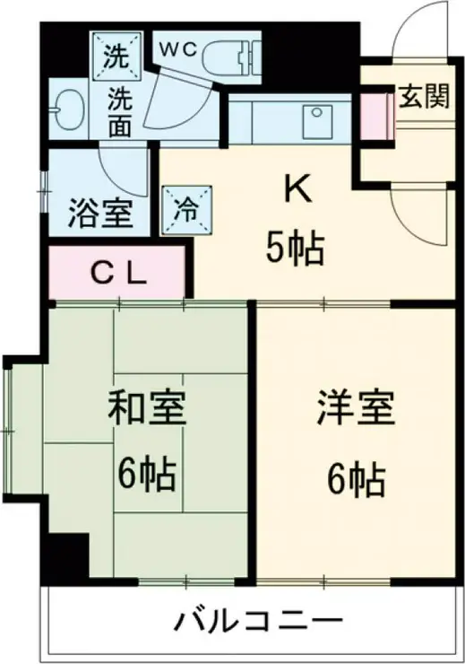 ロックハイツ 4階階 間取り
