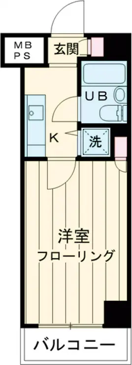 ルーブル野方 2階階 間取り