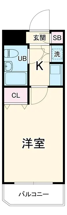 日神パレス杉田A棟 3階階 間取り