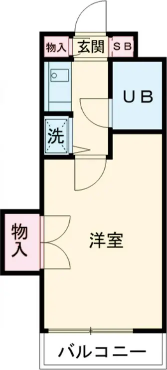 日神パレス桜上水 1階階 間取り