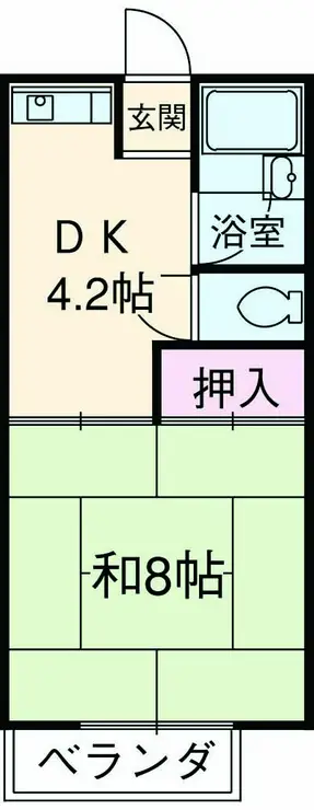 ベルハイム 1階階 間取り