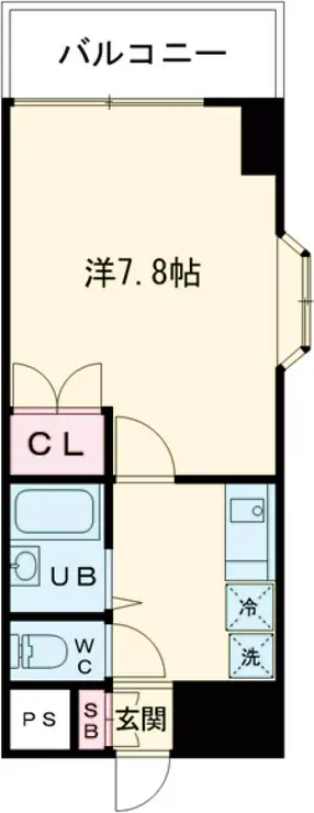 マーロン明神町 5階階 間取り