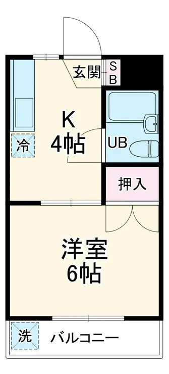 コーポエスティ 2階階 間取り