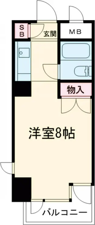 CKすずかけ台 5階階 間取り