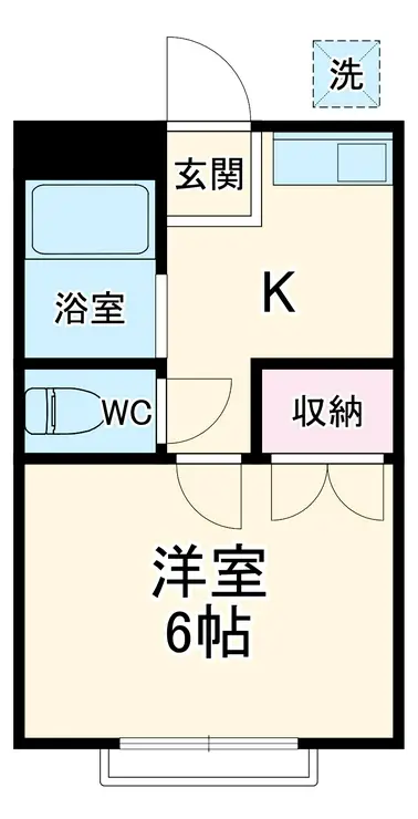 ヒルサイド箱根湯本 2階階 間取り