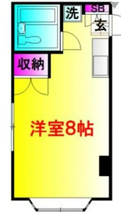 レジデンスラフォーレ2 2階階 間取り