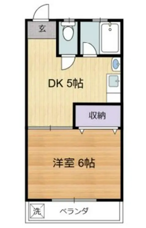 ローズマンション 3階階 間取り