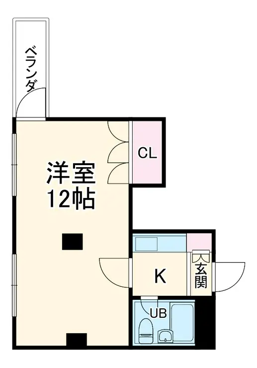 二光ハイツ 5階階 間取り