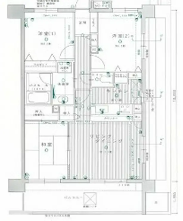 ライオンズステーションプラザ相模大野 14階階 間取り