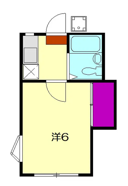 メゾン・ド・ポアソン 2階階 間取り