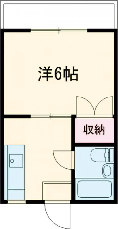 第2小川マンション 1階階 間取り
