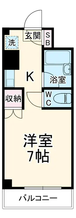 ロベール石川 3階階 間取り